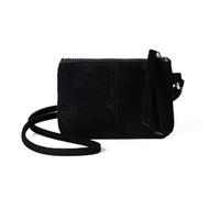 Uqezagpa Étui portefeuille élégant en cuir synthétique pour femmes et filles avec lanière confortable et porte-carte d'identité pour usage quotidien, Noir , Beauté de masse