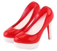 Uqezagpa Figurine modèle à talon haut pour 1/6 femme - Design réaliste - Chaussures de poupée - Accessoire de déguisement - Figurine d'action haute