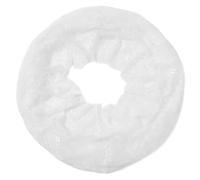 Uqezagpa Foulard en dentelle pour femme - Voile - Foulard floral blanc - Accessoire photo - Écharpe en dentelle
