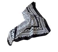 Uqezagpa Foulard polyvalent à fleurs pour la course à pied, la randonnée, le cyclisme - Écharpe souple pour homme, femme, enfant, Riz noir., Taille unique