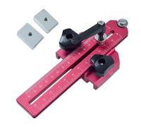 Uqezagpa Gabarits réglables à bandes fines en aluminium pour le travail du bois - Guide de précision pour scies à ruban de table
