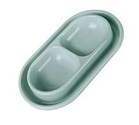 Uqezagpa Gamelle double pour protéger les fourmis des chats errants, pour la nourriture et l'eau, utilisation en extérieur, matériaux stables, gamelle moderne pour chats