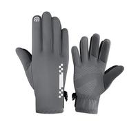Uqezagpa Gants de cyclisme thermiques d'hiver avec fonction écran tactile, coupe-vent et antidérapants pour l'équitation par temps froid, gants de cyclisme d'hiver