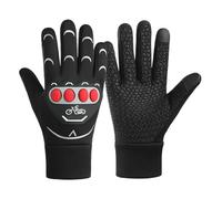 Uqezagpa Gants d'hiver chauds pour temps froid, gants de ski antidérapants pour la course à pied, le cyclisme, le snowboard, le ski d'hiver pour homme et femme