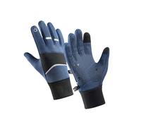 Uqezagpa Gants thermiques coupe-vent pour le ski, le cyclisme, les écrans tactiles, construction étanche, ajustement confortable au poignet, gants de ski