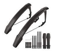 Uqezagpa Garde-boue arrière universels, garde-boue coupe-vent pour VTT avant et arrière, accessoires de cyclisme