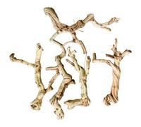 Uqezagpa Grotte en bois flotté naturel et esthétique - Bois flotté décoratif pour reptiles - Habitats d'arbres naturels - Ornements en bois