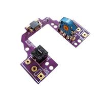Uqezagpa Hot Swap Board Button Board pour souris GProX Superlight WeldingFree Carte mère Roue dorée