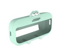 Uqezagpa Housse de protection en silicone pour haut-parleurs de 2e génération - Anti-chocs - Accès anti-chute