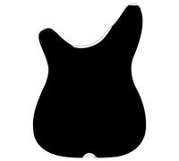 Uqezagpa Housse de protection pour guitare électrique, Noir , Size approx.43.5x42.5cm/17.12x16.73in