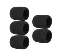 Uqezagpa Housse en éponge solide pour microphones - 78 x 50 mm - Ajustement général - Non bruyant - Pour micro, microphone, filtre à éclatement