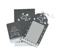 Uqezagpa Housse pour cartes en PVC résistant à l'eau, pochettes pour cartes photo, pochettes pour cartes photo, porte-clés, Deux, 7*10CM