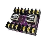 Uqezagpa Isolateur sonore XLR compact pour éliminer le bruit du terminal de boucle de terre pour instruments électroniques Isolateur de boucle de terre compact