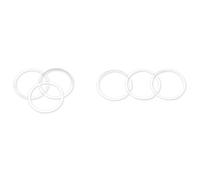 Uqezagpa Joint de vélo fourche casques entretoises accessoires de cales de vélo installation rapide fourche