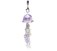 Uqezagpa Jolie méduse pour téléphone, accessoire étincelant en forme de méduse pour téléphone et écouteurs, accessoire attrayant, taille unique, Comme décrit, Comme décrit.