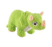 Uqezagpa Jouet interactif pour chien portable en forme de dinosaure - Léger - Facile à laver - Pour dentiers anxieux - Jouet léger pour chien