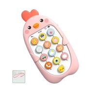 Uqezagpa Kids Musical Phone, Interactive Learning Toy for with Multiple Music Modes, Safe ABS Educational Phone for Baby Boys Girls Gift