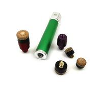 Uqezagpa Kit de réparation de bosses de carrosserie de voiture avec stylo en métal et tête de taraudage complète pour réparation de bosses simple à utiliser pour les amateurs Livré avec un fixateur de
