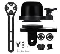 Uqezagpa Klaxon électrique étanche pour scooter, banlieusard, vélo de montagne, vélo de ville, compact