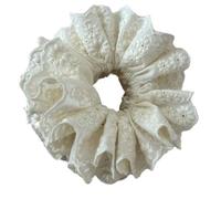 Uqezagpa Lacets creux pour cheveux avec grande fleur Lolitas, chouchous en dentelle pour femme