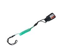 Uqezagpa Laisses de surf enroulées en TPU - Sangle de cheville - Accessoires de surf - Planche à pagaie - Corde à main - Corde de surf - Corde à pagaie - Corde de cheville enroulée à la main - Corde