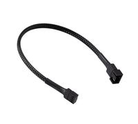 Uqezagpa Le câble d'extension de ventilateur d'ordinateur à 4 broches offre une distribution d'alimentation stable et un contrôle synchronisé pour le refroidissement du répartiteur de ventilateur 4