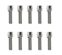 Uqezagpa Lot de 10 boulons de guidon de vélo en acier 5 x 20 mm/6 x 20 mm