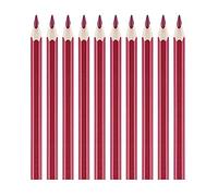 Uqezagpa Lot de 10 crayons de charpentier solides pour menuisier, marqueur, travail du bois, porte-mine pour écrire, dessiner,