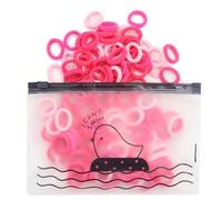 Uqezagpa Lot de 100 chouchous élastiques à cheveux pour femme et fille