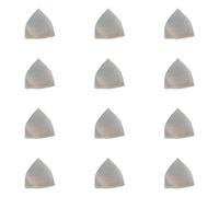 Uqezagpa Lot de 12 chapeaux arabes ronds pour islamisme, turban creux indien, hijab, prière, ethnique, arabe, tête de mort ronde, chapeau de culture arabe, Motif 5, L
