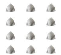 Uqezagpa Lot de 12 chapeaux arabes ronds pour islamisme, turban creux indien, hijab, prière, ethnique, arabe, tête de mort ronde, chapeau de culture arabe, Motif 4, L