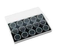 Uqezagpa Lot de 15 boîtes de présentation en acrylique pour bijoux avec doublure en éponge transparente