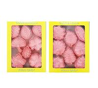 Uqezagpa Lot de 16 moules à biscuits en forme de feuille pour biscuits fondants