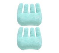 Uqezagpa Lot de 2 coussins de contracture pour les doigts, séparateurs de paumes, de lit, de soins aux personnes âgées, protection des doigts, protection des doigts améliorée, coussinets d'exercice