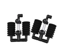 Uqezagpa Lot de 2 filtres pour aquarium, bassin, crevettes, remplacement pour filtre à eau silencieux pour grands aquariums