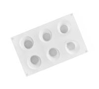 Uqezagpa Lot de 2 moules de cuisson polyvalents en silicone pour cupcakes, mousses souples, moules à gâteaux, desserts, ustensiles de cuisson, moules de cuisson décoratifs
