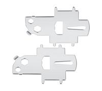 Uqezagpa Lot de 2 outils de pont en acier inoxydable pour bateau - Ouvre-bouteille - Plaque de remplissage multifonction