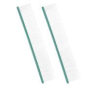 Uqezagpa Lot de 2 peignes pratiques pour animaux de compagnie, chats, chiens, poils de chiens, élimine les nœuds, massages et perte de poils