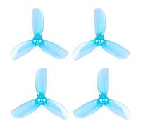 Uqezagpa Lot de 3 hélices de type 04 pour hélices de type 04 1,5 mm T Mount 4600 KV Compatibilité moteur FPV Racing Hélice