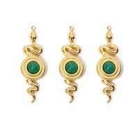 Uqezagpa Lot de 3 pendentifs animaux pour fabrication de bijoux - Accessoire de mode pour fabrication de bijoux uniques et accessoires d'artisanat - Fournitures d'artisanat, taille unique, Comme