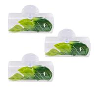 Uqezagpa Lot de 3 tubes en résine pour aquarium - Accessoire pour l'élevage et la relaxation dans les aquariums