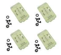 Uqezagpa Lot de 4 clips de poche en nylon avec vis pour fourreau K Cutter étui fourreau torche extérieur