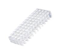 Uqezagpa Lot de 4 peignes multifonctions pour câbles d'ordinateur portable pour connecteurs 24 broches pour simplifier le câblage, stimuler les systèmes de ventilation, fil électronique, peigne soigné