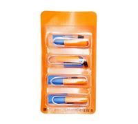 Uqezagpa Lot de 4 sondes de test de blocage de tuyaux en PVC pour un entretien efficace du drainage industriel