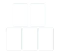 Uqezagpa Lot de 5 films de protection d'écran transparents et souples en PET pour joueurs de jeux pour consoles de jeux