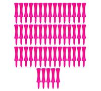 Uqezagpa Lot de 50 tees de golf incassables professionnels longs et courts pour la pratique des hommes et des femmes