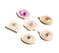 Uqezagpa Lot de 6 plateaux élégants pour la fabrication de bijoux - Pour organiser et concevoir des bracelets en perles