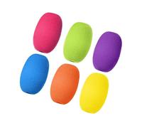 Uqezagpa Lot de 6 porte-stylos en mousse texturée pour réduire la fatigue de l'écriture et une bonne prise en main ergonomique