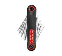 Uqezagpa Lot de 8 clés hexagonales pliables en acier au carbone traité thermiquement pour un usage domestique et professionnel