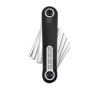 Uqezagpa Lot de 8 clés hexagonales pliables en acier au carbone traité thermiquement pour un usage domestique et professionnel